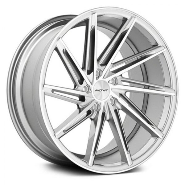 Turbine II 20x8.5 5x120 +35 Silver/Machined Face/Satin Lacquer
