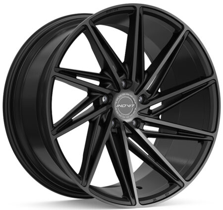 Turbine II 20x8.5 5x112/5x114.3 +25 Black/Machined Face/Dark Tint/Satin Lacquer