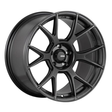 Ampliform 17x8 4x100 +45 Dark Metallic Graphite