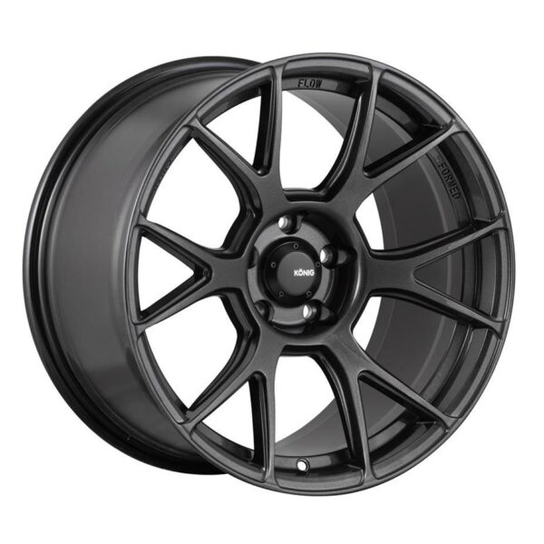 Ampliform 18x8.5 5x108 +43 Dark Metallic Graphite