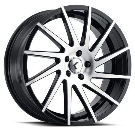 Spinner 22x8.5 5x120 +40 Black Machined