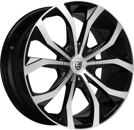 Lust 20x8.5 4x108 +35 Machined Face