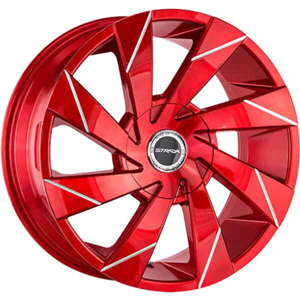 Moto 22x9 6x135/6x139.7 +30 Candy Red