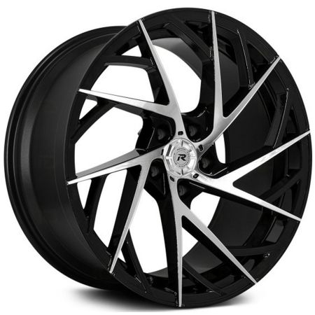 Mugello 22x9 5x120 +25 Machined Face