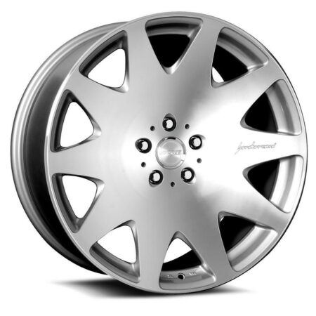 HR3 22x9 5x114.3 +20 Silver Machine Face