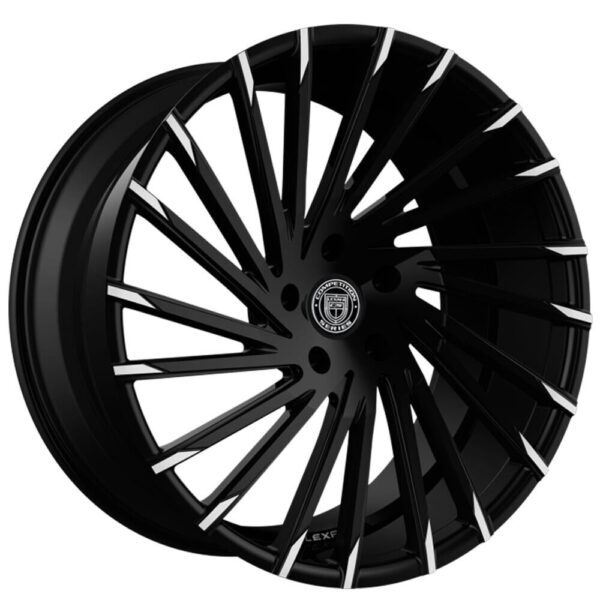 Wraith 22x9 5x120 +40 Machined Tips