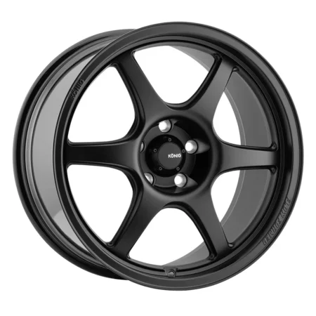 Hexaform 15x7.5 4x100 +35 Matte Black