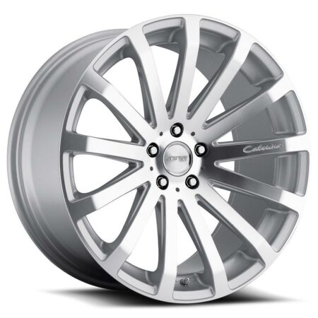 HR9 20x8.5 5x120 +35 Silver Machine Face