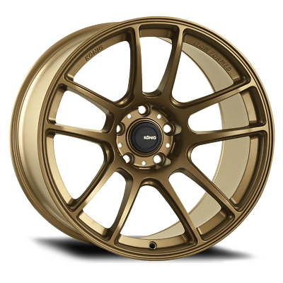 Heliogram *knurled Bead* 15x7 4x100 +35 Matte Bronze