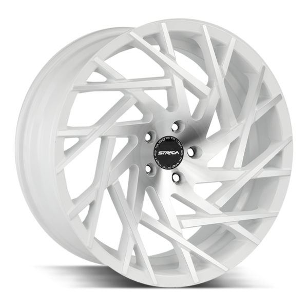 Nido 20x8.5 5x114.3 +35 White Machined