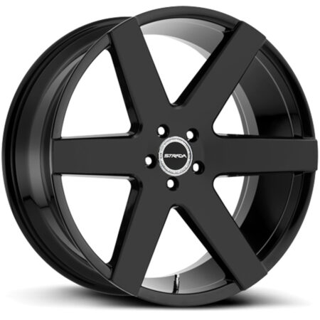 Coda 20x8.5 5x108 +35 All Gloss Black