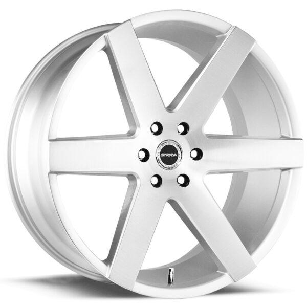 Coda 24x10 6x139.7 +24 Brushed Face Silver