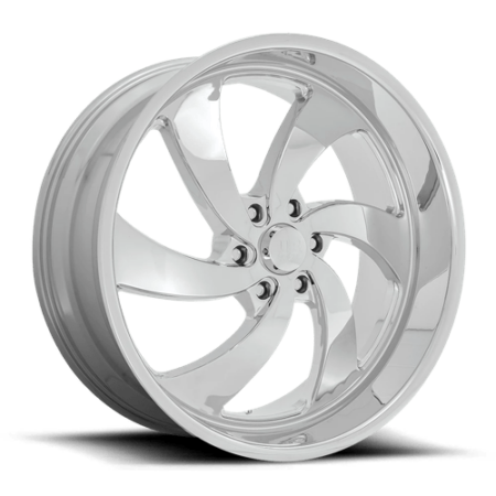 U132 Desperado 24x10 6x135 +25 Chrome