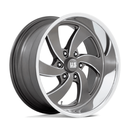 U133 Desperado 20x8 6x139.7 +1 Anthracite Milled Diamond Cut Milled