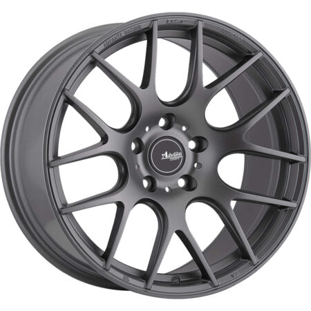 Vigoroso V1 17x8 5x100 +38 Matte Grey