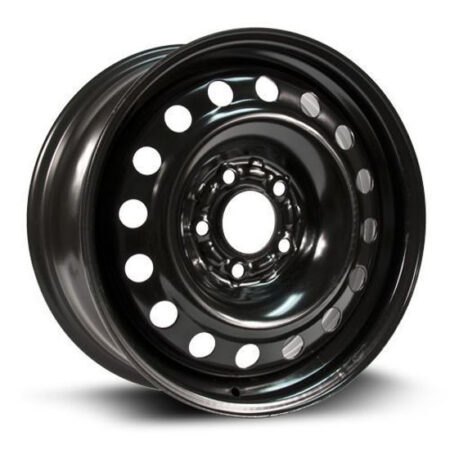 Steel Wheel 16x6.5 5x114.3 +40 Black