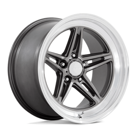 VN514 Groove 18x10 5x114.3 +0 Anthracite With Diamond Cut Lip