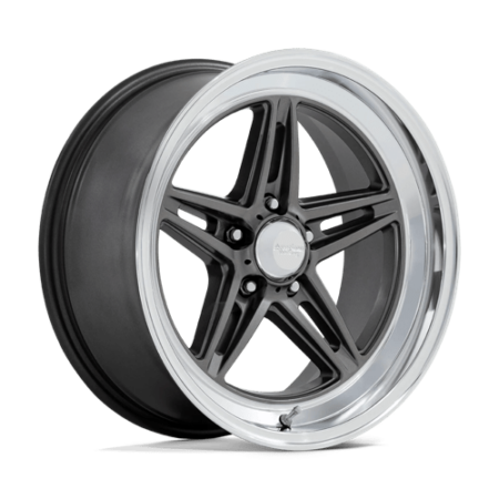 VN514 Groove 18x10 5x114.3 +12 Anthracite With Diamond Cut Lip