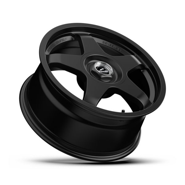 Chicane 17x7.5 4x100/4x108 +42 Asphalt Black - Image 3