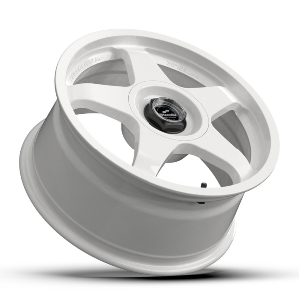 Chicane 17x7.5 4x100/4x108 +42 Rally White - Image 3