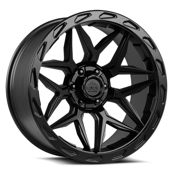 Matrix 22x10 5x127/139.7 -18 Matte Black W/Matte Black Ring