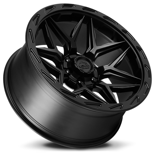 Matrix 22x10 5x127/139.7 -18 Matte Black W/Matte Black Ring - Image 3