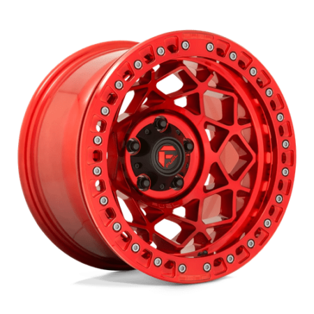 D121 Unit Beadlock 17x9 5x127 -15 Candy Red