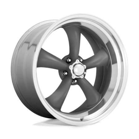 VN215 Classic Torq Thrust II 14x6 5x114.3 -2 Mag Gray Machined Lip