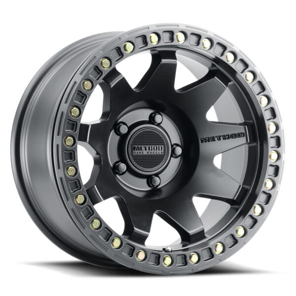 MR108 17x9 5x127 -44 Matte Black