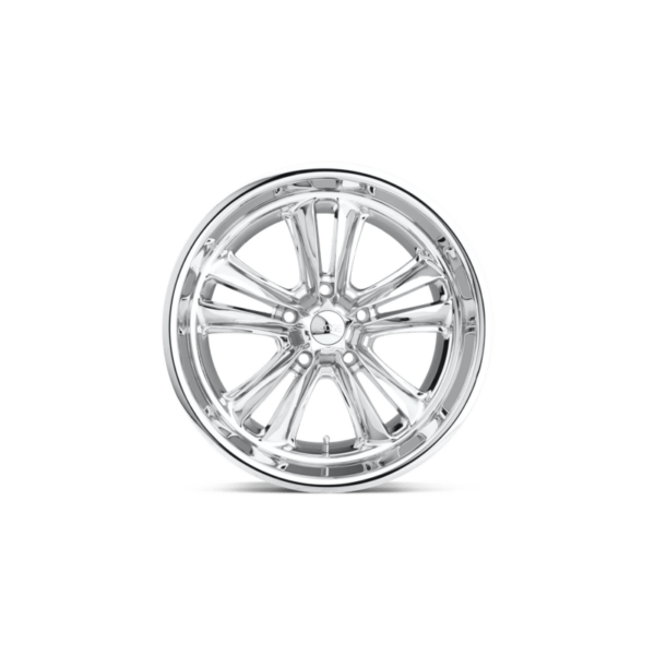 Foose Knuckle 18x8 5x120.7 +1 Chrome - Image 2
