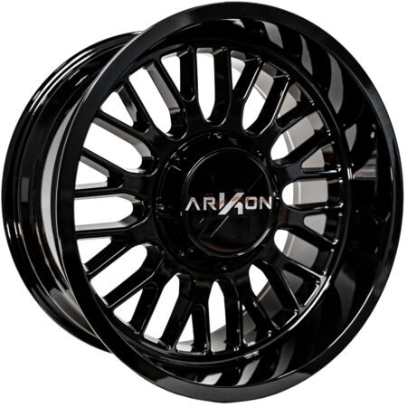 Arkon Athos - Full Set of 4 - 20x10 6x135, 6x139.7 -25 Gloss Black