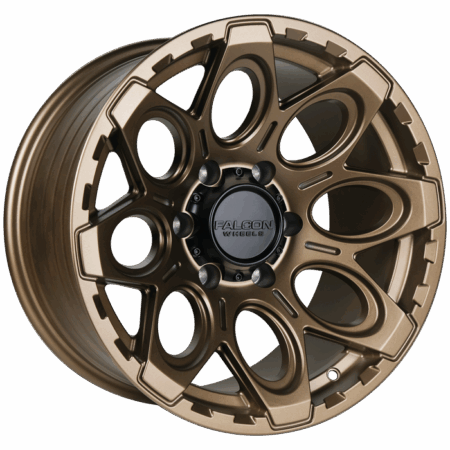 Falcon Offroad T6 Diablo 17x9 6x139.7 -12 Full Matte Bronze