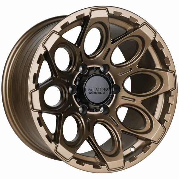 Falcon Offroad T6 Diablo 17x9 6x139.7 -12 Full Matte Bronze