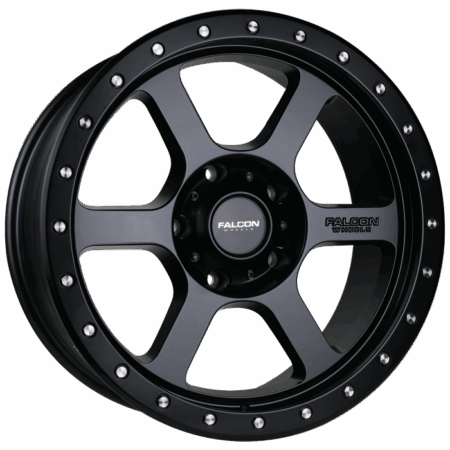 Falcon Offroad T1  18x9 5x127 0 Full Matte Black