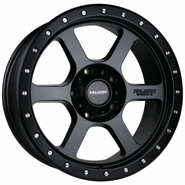 Falcon Offroad T1  18x9 5x127 0 Full Matte Black