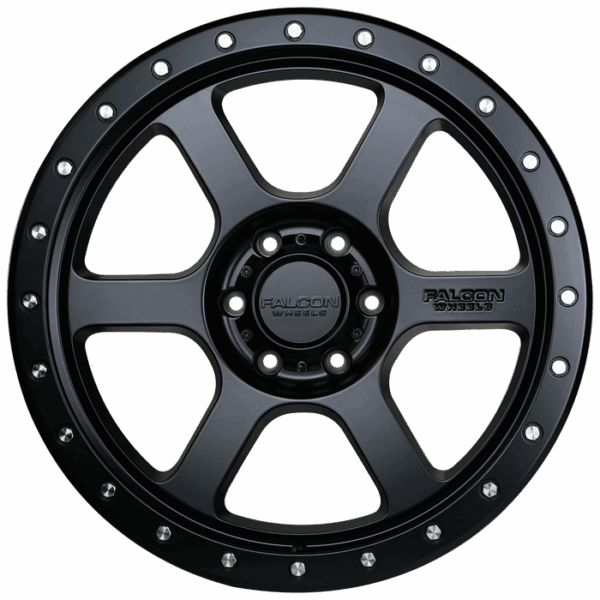 Falcon Offroad T1  17x9 6x139.7 0 Matte Bronze w/Matte Black Ring - Image 2