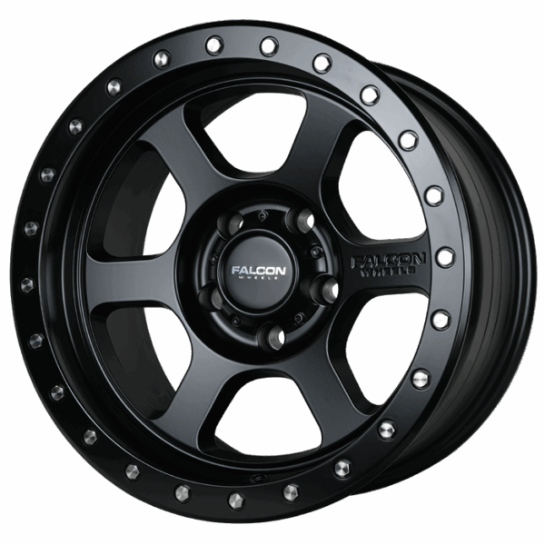 Falcon Offroad T1  18x9 5x127 0 Full Matte Black - Image 3