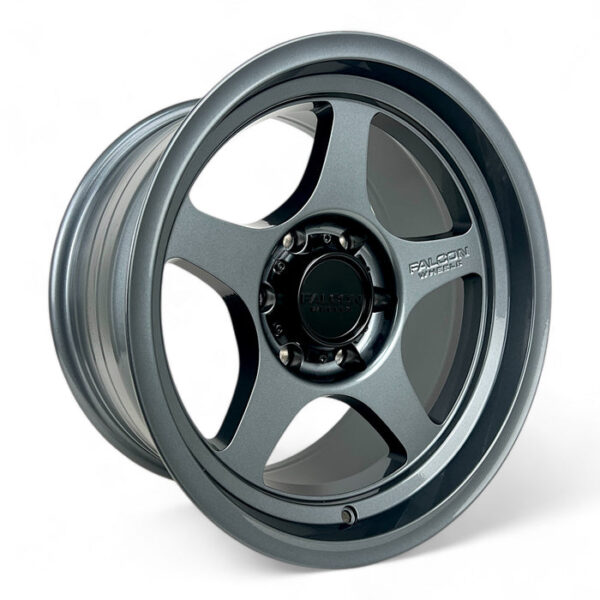Falcon Offroad T2  17x9 6x139.7 -12 Glossy Gunmetal