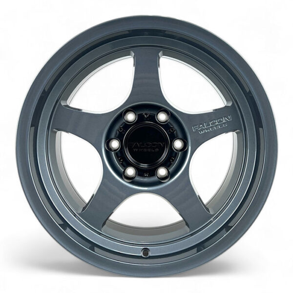 Falcon Offroad T2  17x9 6x139.7 -12 Glossy Gunmetal - Image 2