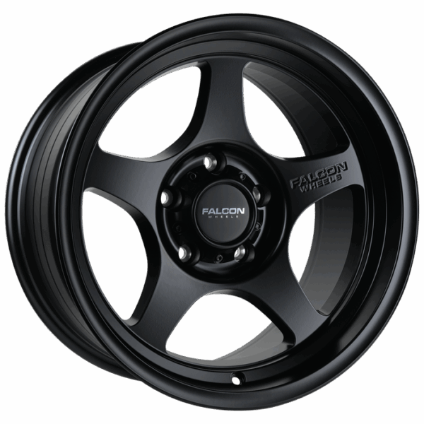 Falcon Offroad T2  17x9 5x127 -12 Full Matte Black