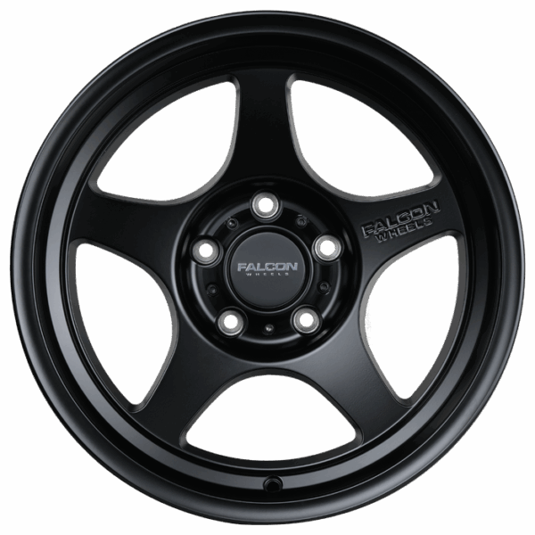 Falcon Offroad T2  17x9 5x127 -12 Full Matte Black - Image 2