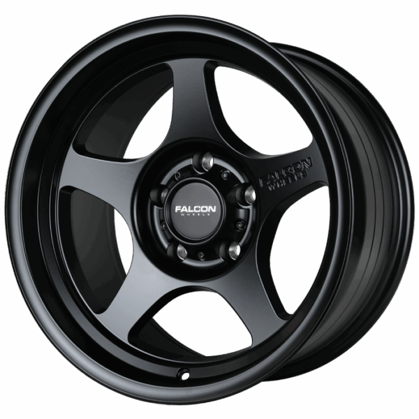 Falcon Offroad T2  17x9 5x127 -12 Full Matte Black - Image 3
