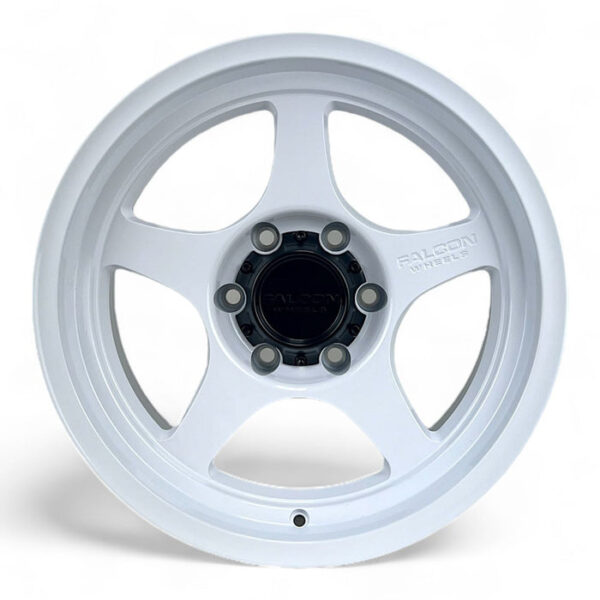 Falcon Offroad T2  17x9 6x139.7 -12 Full Glossy White - Image 2