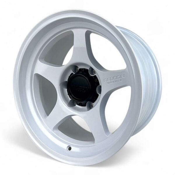 Falcon Offroad T2  17x9 6x139.7 -12 Full Glossy White - Image 3