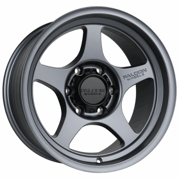Falcon Offroad T2  17x9 6x139.7 0 Full Matte Gunmetal