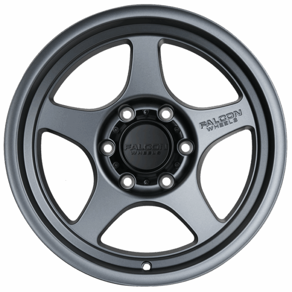 Falcon Offroad T2  17x9 6x139.7 0 Full Matte Gunmetal - Image 2