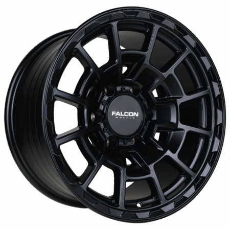 Falcon Offroad T4 Spyder 17x9 6x139.7 -12 Full Matte Black