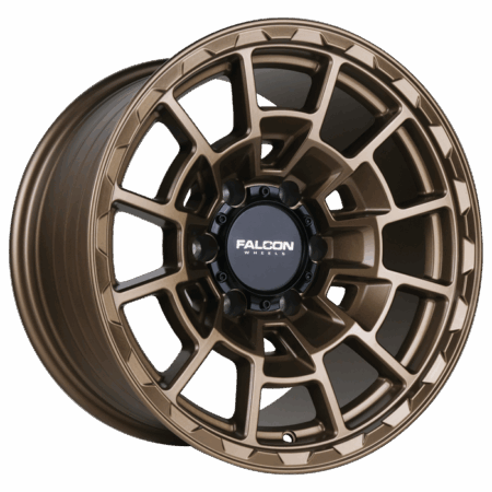 Falcon Offroad T4 Spyder 17x9 6x139.7 -12 Full Matte Bronze