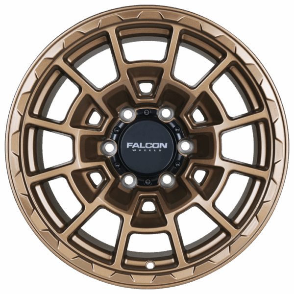 Falcon Offroad T4 Spyder 17x9 6x139.7 -12 Full Matte Black - Image 2