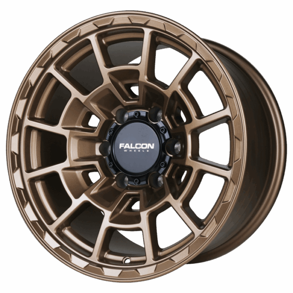 Falcon Offroad T4 Spyder 17x9 6x139.7 -12 Full Matte Black - Image 3